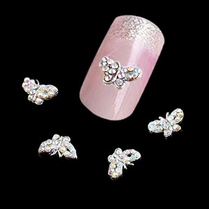 Бижу пеперуди с камъни 08